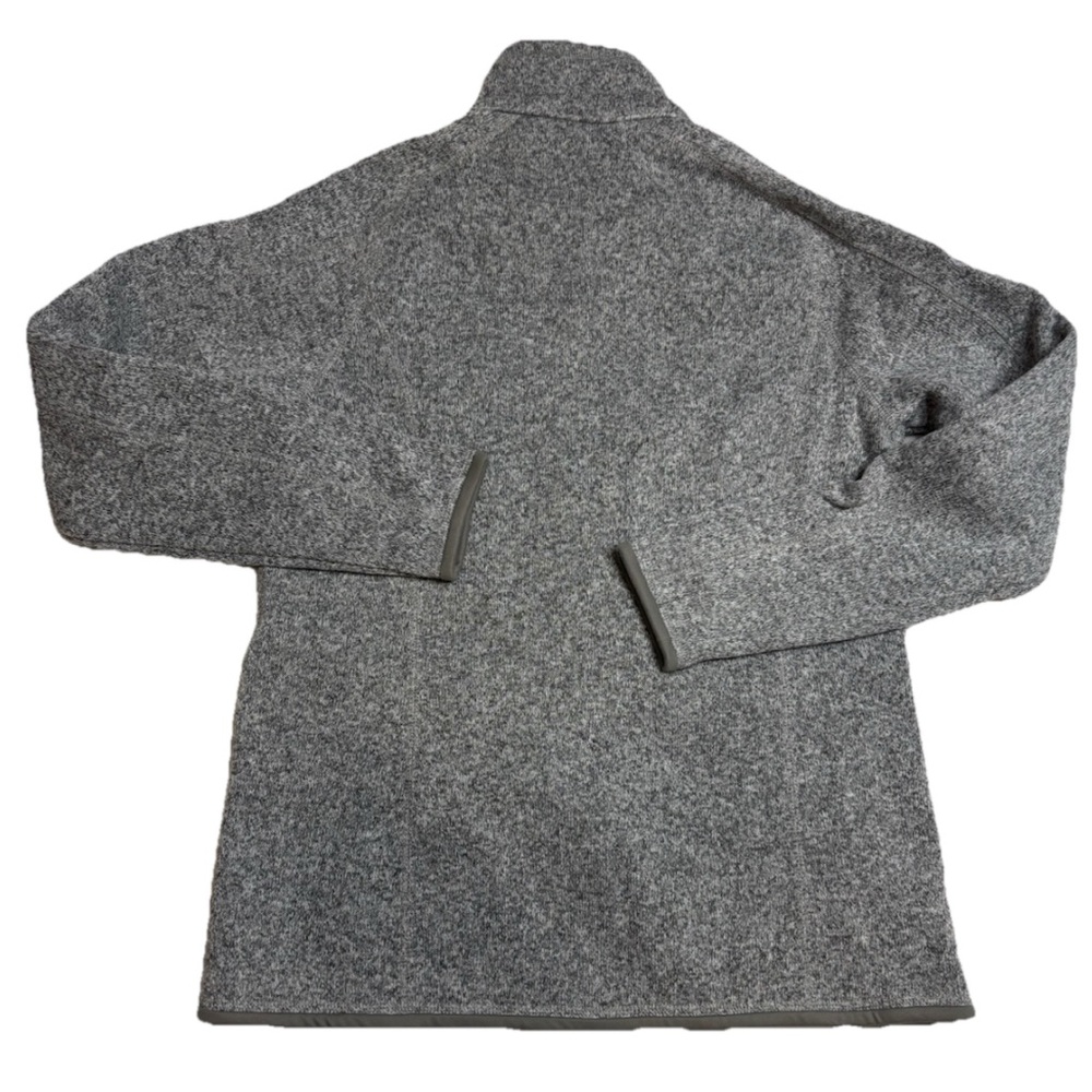 Patagonia Better Sweater Full Zip Fleece Jacket - Grey Birch White SZ L - Picture 2 of 5